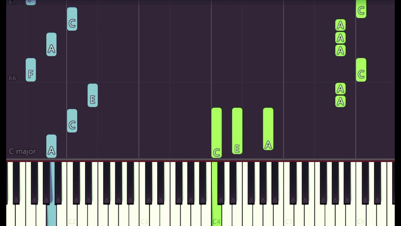Avecilla (Albazo) - Tutorial Piano