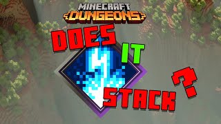 Thundering Does It Stack Minecraft Dungeons Enchantment