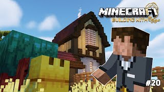My FIRST HOUSE in MINECRAFT 1.20 was made for MY SNIFFERS