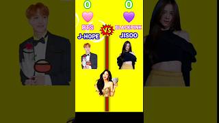 BTS J-Hope 🆚️ BLACKPINK JISOO❓️#shorts #funny #viral #btsarmy #blackpink #jhope #jisoo #kpop