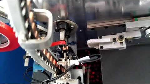 High frequency transformer automatic coating machine, tape winding machine, tape winding machine