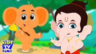 Ek mota Hathi in Tamil, ஏக் மோதா ஹாதி, Ek Mota Hathi Song, Tamil Rhymes for Babies and Poem