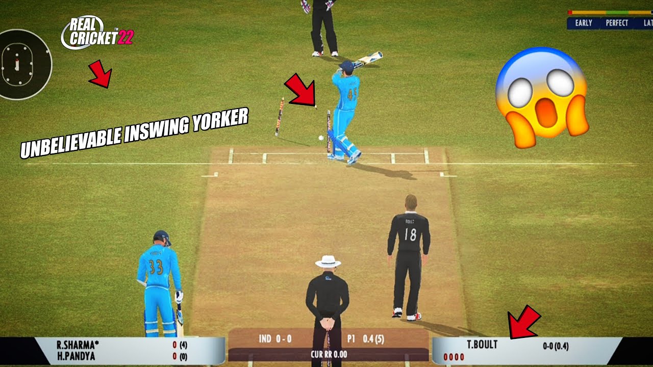 Unbelievable Yorker Ball | What A Bold ! Real Cricket 24 - YouTube