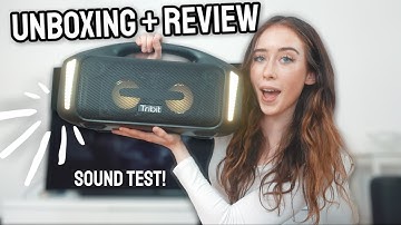 Tribit StormBox Blast Party Speaker Unboxing & Review *This blew me away!