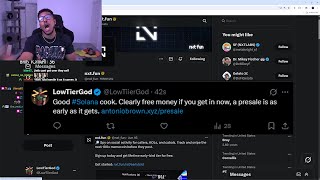 LowTierGod Gets Twitter HACKED LIVE ON STREAM After Falling For A Crypto Scam Trying To Rugpull Fans