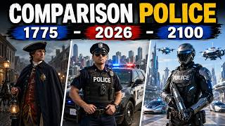 🌈2 minutes to watch the journey of policing to modernity.(1775 - 2026 - 2100)".