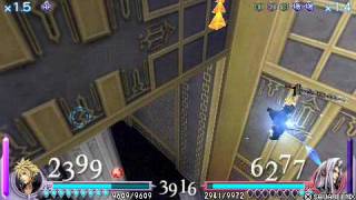 Final Fantasy Dissidia Cloud lv100 vs Sephiroth lv100