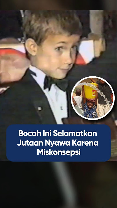 Anak ini selamatkan jutaan nyawa orang di Afrika😮❤️❤️