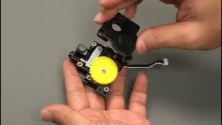 Remove the clog in extruder