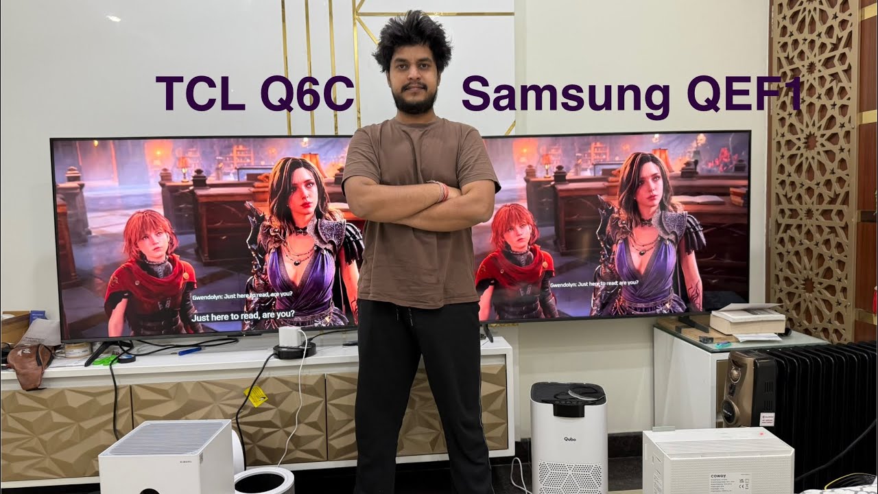 TCL Q6C Mini LED Vs Samsung QEF1 Vision Ai , 55” 4k TVs