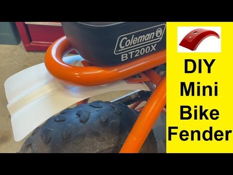 coleman mini bike fender Front for B200C, B200R, B200V, B200RS, B200RSV American Owned and Operated. Does anyone have a stock