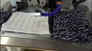Mop pattern sewing machine