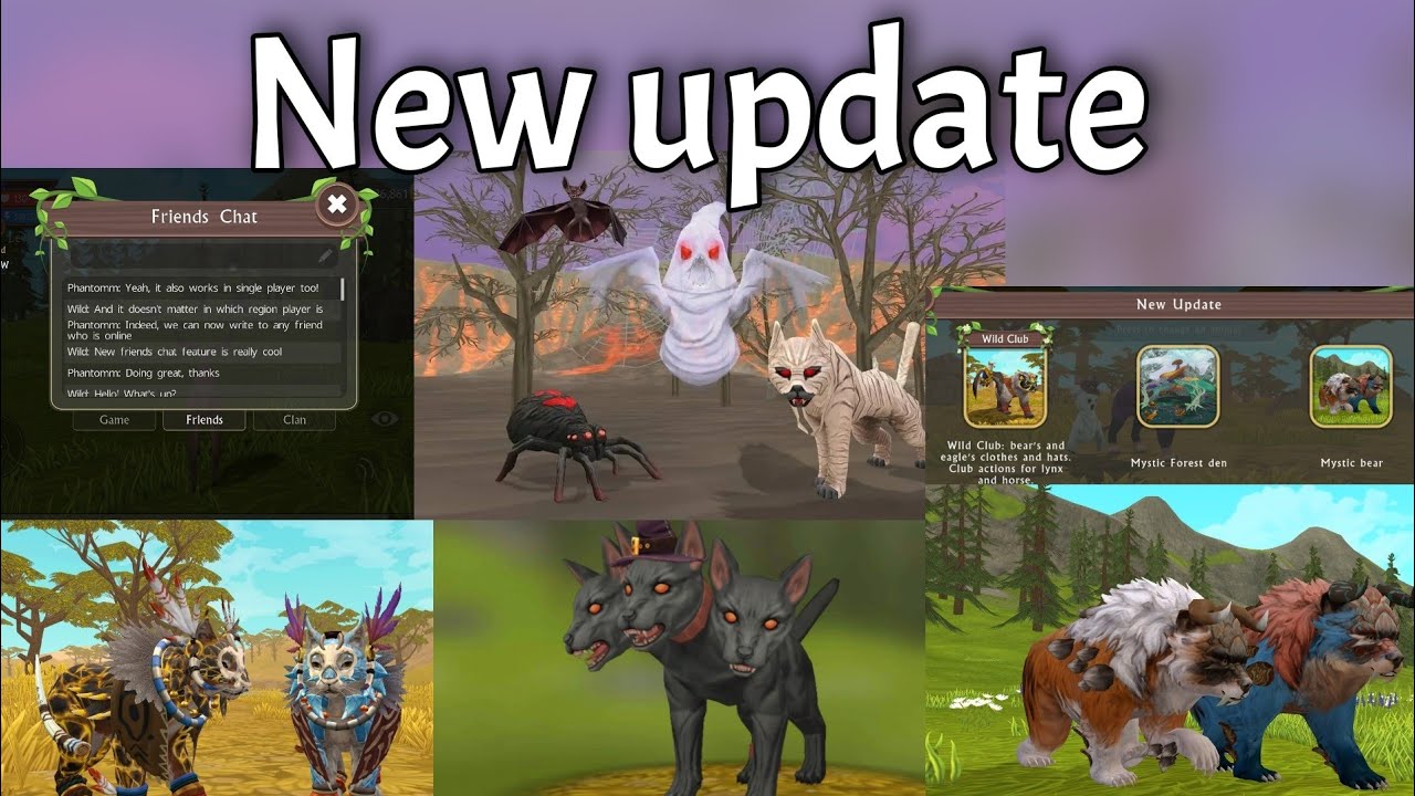 WildCraft New update Halloween 🎃 showcase YouTube