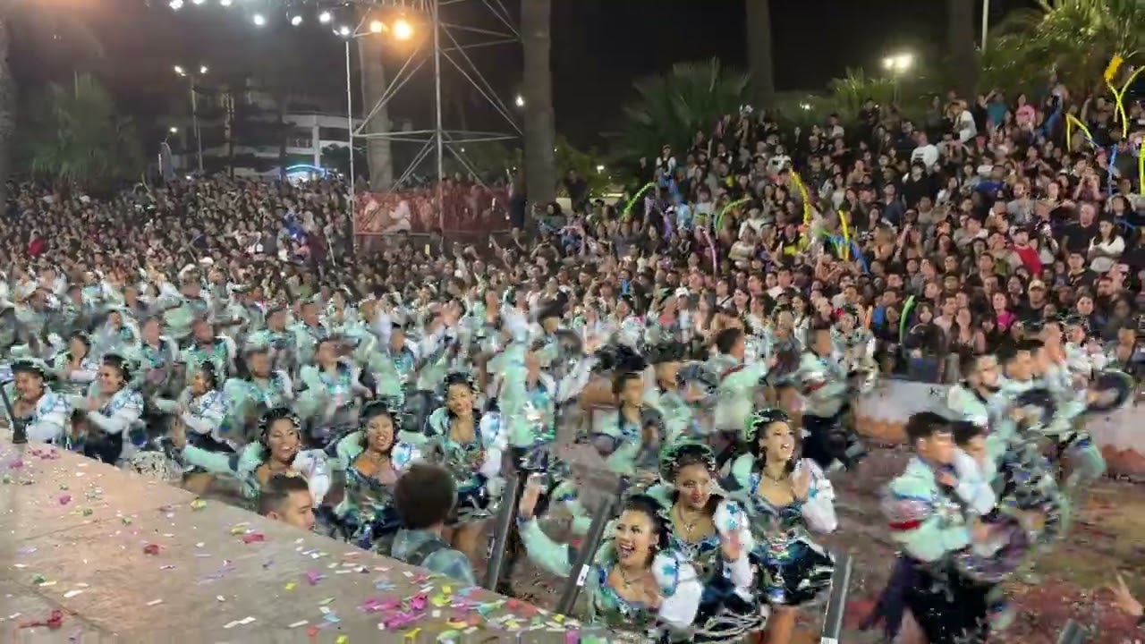 Carnaval con la fuerza del sol 2024 CAPORALES REALES BRILLANTES segundo día