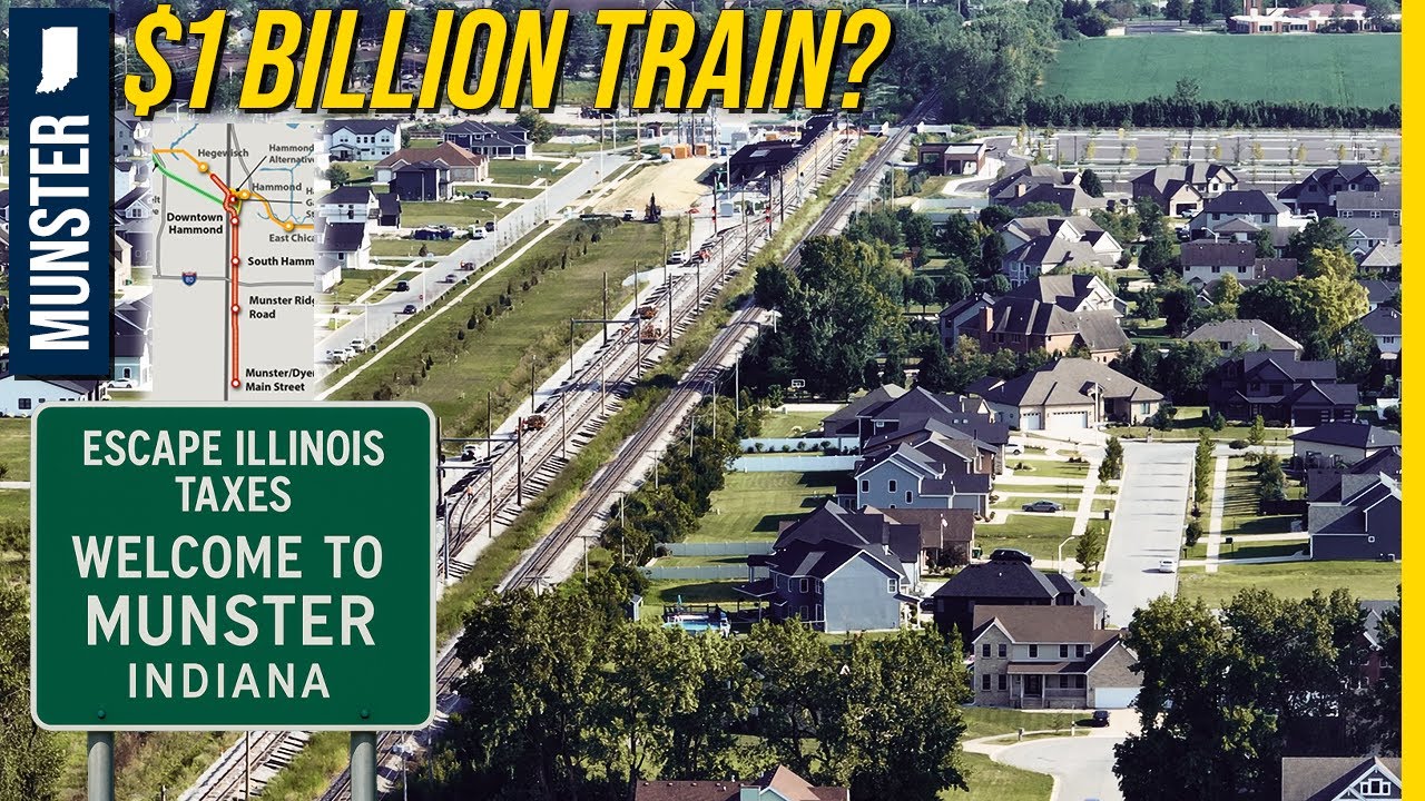 Munster is the Perfect Escape for Fed-Up Illinoisans | But Will a $1B Train Change That?