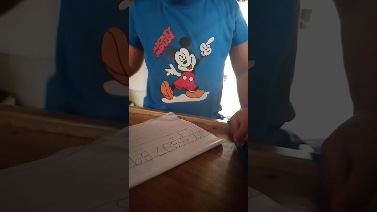 Practice counting and writing numbers jan. 26 