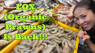 LQX (林青虾) Organic Prawns is back (6 February 2024 Tues)