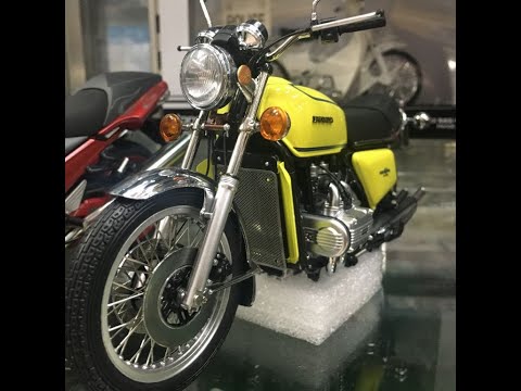 オートバイ・バイク 1/12 MINICHAMPS Honda Gold Wing 1975 K3 Minichamps 1:12 Honda Goldwing Year 1975 red 122161601 model