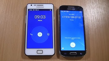 Ringing Alarms &  Incoming  call at the Same Time  Samsung Galaxy S4 mini & S2 with ANDROID 11