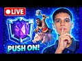 RUMO A MAIOR CAMPEÃO NO CLASH ROYALE AO VIVO!! VEM PRA RESENHA!!