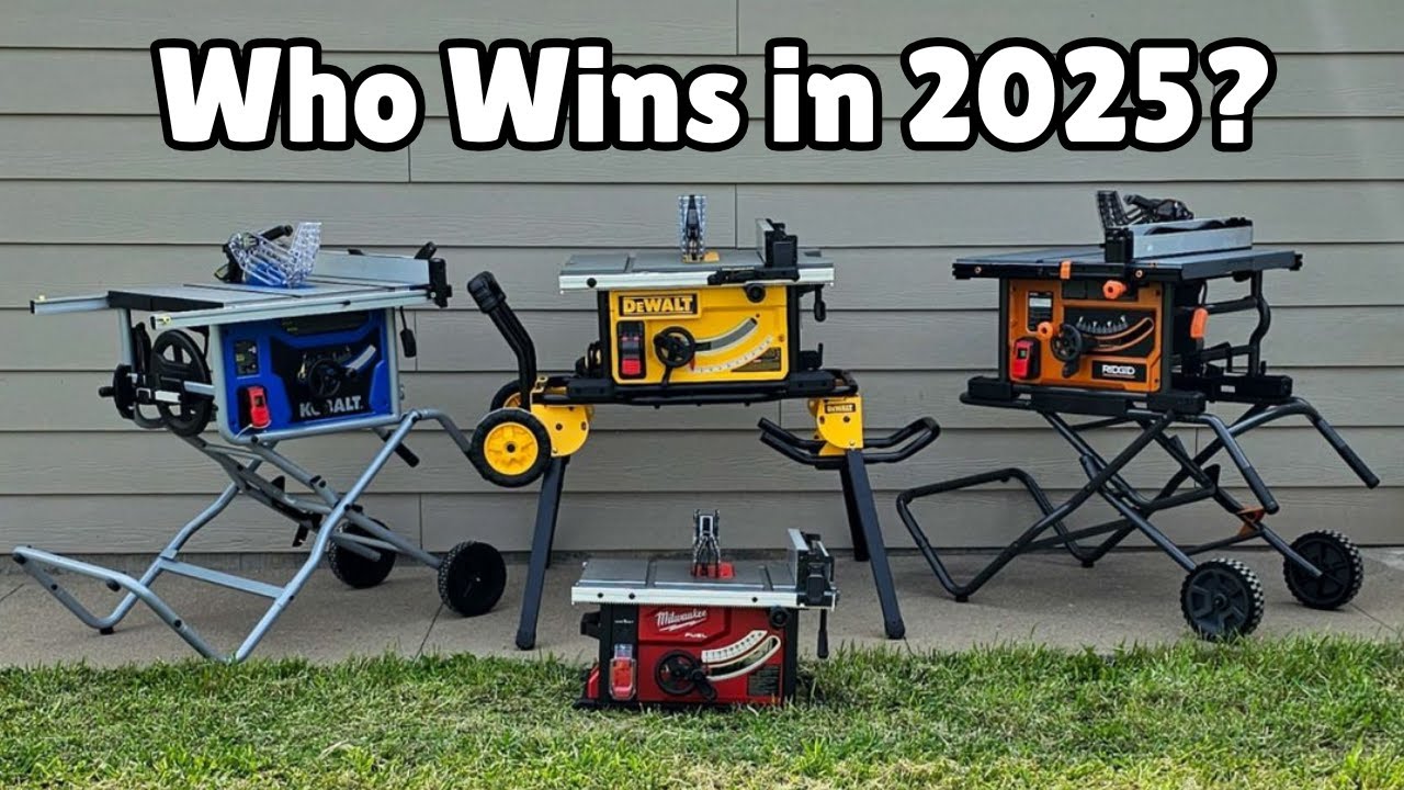 Top 5 Best Portable Table Saws of 2025 - YouTube