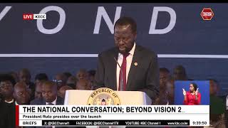 Prof. Anyang' Nyong'o at the Launch of the National Conversation Beyond Vision 2030 (FULL SPEECH)