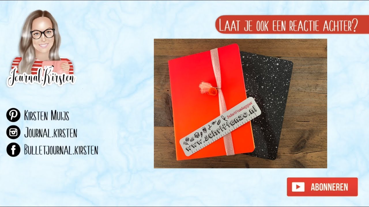 Mijn nieuwe NUUNA (bullet) journal