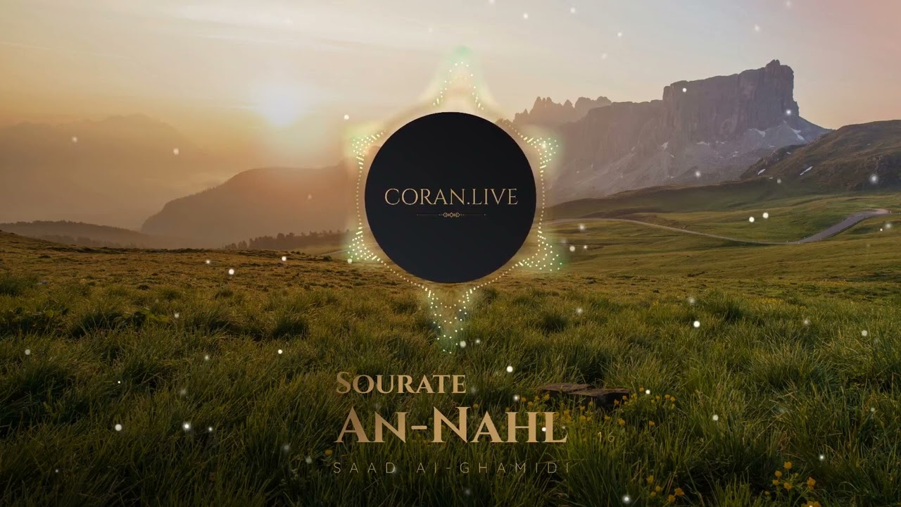 Watch Coran chapitre 16 - "An-Nahl" النحل (Les Abeilles) par Sheikh Saad Al-Ghamidi سعد الغامدي on YouTube Watch Coran chapitre 16 - "An-Nahl" النحل (Les Abeilles) par Sheikh Saad Al-Ghamidi سعد الغامدي on YouTube