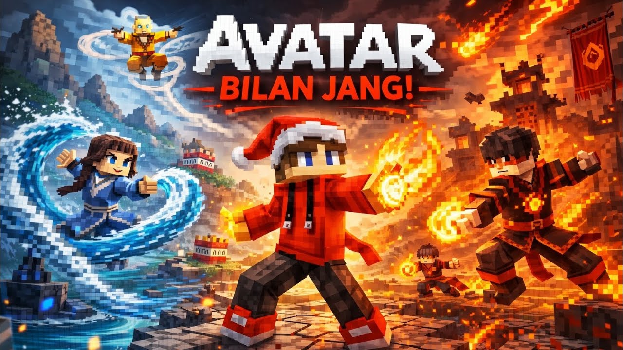 Avatar bilan jang qilaman 3-qism| Minecraft Uzbekcha 