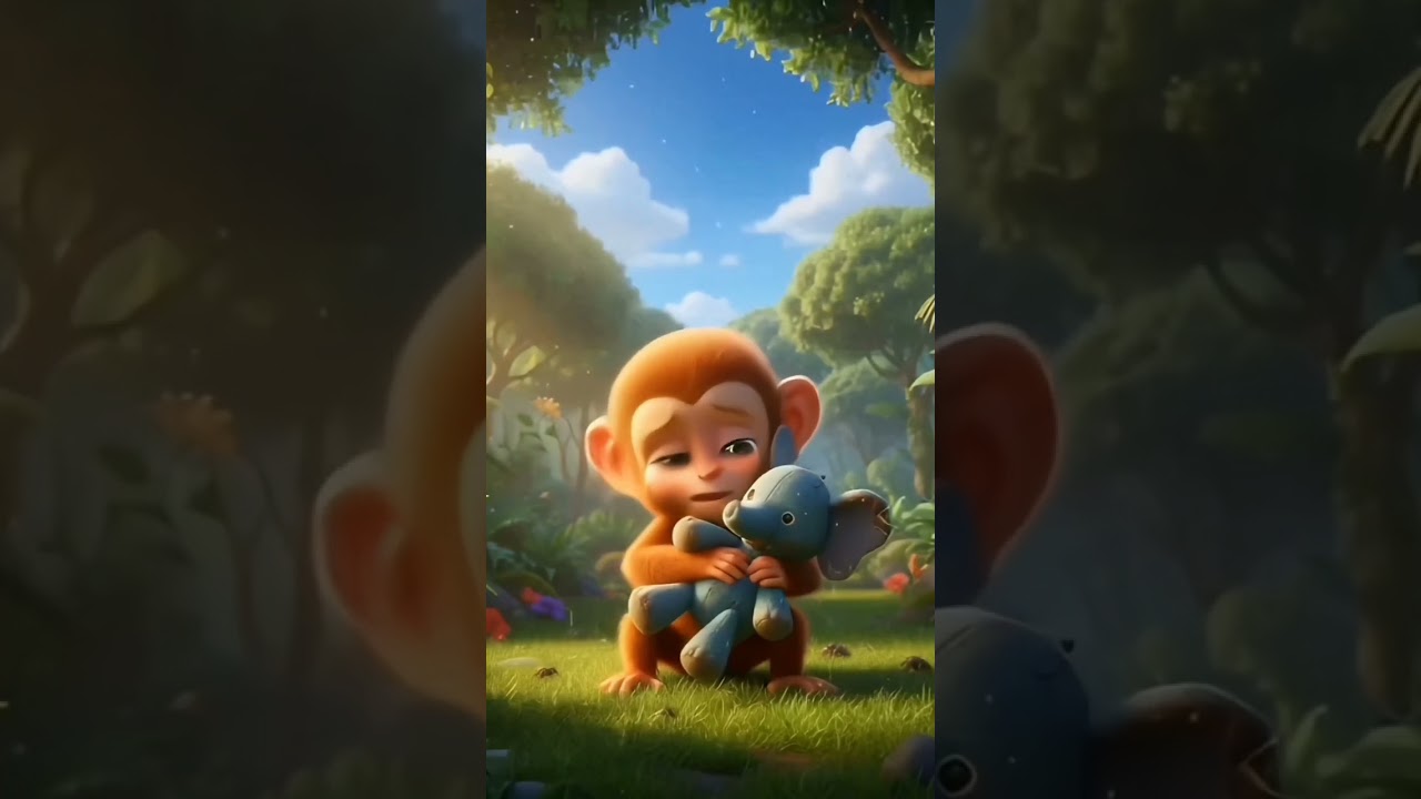 Bandar aur Toota Khilona | Emotional Kids Story |