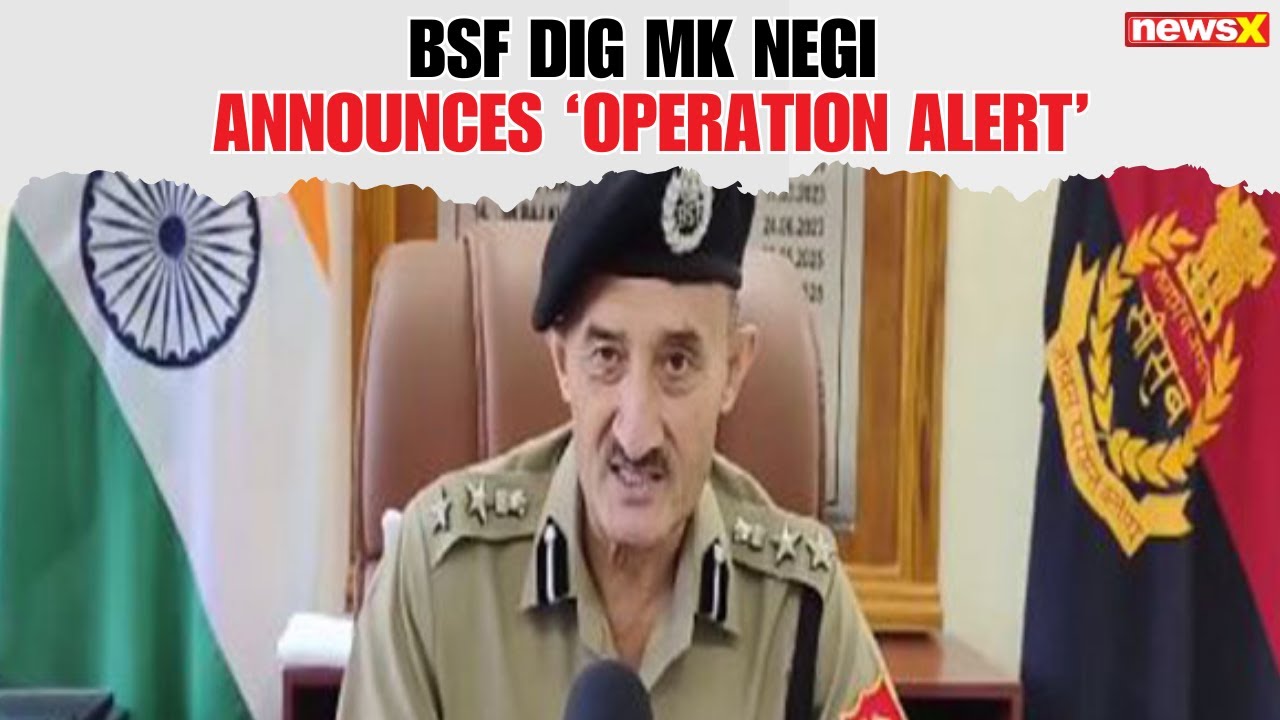 BSF DIG MK Negi Announces ‘Operation Alert’ Near Rajasthan Border Ahead of Independence Day