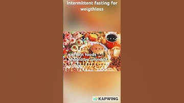 Doctor Explains Intermittent Fasting for Weight Loss | 10 Foods to Eat & Avoid#bellyfat