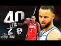 Steph gets upset with kpj goes off for 40 pts 7 3pm x 9 asts vs rockets   jan 31 2022