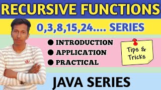 Recursive Function : Practise Questions | Generate Square num series upto 20 |Practical| by Shivansh