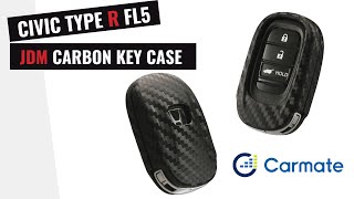 JDM CARMATE CARBON KEYCASE  - FL1/FL5 11TH GEN CIVIC