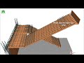 Comment  construire escaliers renforcement conception  escalier conception vert maison construction