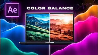 🎨 Color Balance Effect in After Effects — Deep Dive #education  #tutorial #tips #aftereffects2025