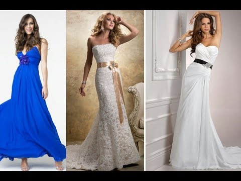 Partywear Hot Long Gown Dresses Designs For Girls Latest One Piece Dress Collection Pattern Images Youtube