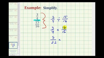 Ex:  Evaluate a Complex Fraction