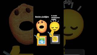 o sırada arkadaşımın çizdiği resimler