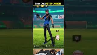 Character Skills Changes OB54 Update 🧐! #freefire ##freefiremax #trending