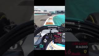 Leclerc on Antonelli  “He Moved Under Braking!”  Lap 2 Radio