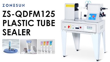 ZONESUN ZS-QDFM125 Ultrasonic Plastic Tube Sealing Machine