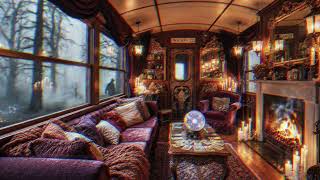 WAGON 22 | Cozy Fortune Teller Train 🔮 Fog, Forest & Zombies Outside