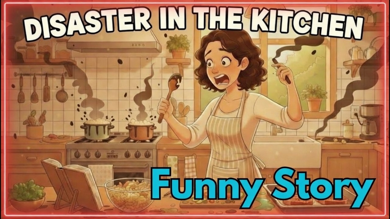 Lucy's Perfect Dinner Gone Wrong | Podcast English Story (A1 and A2) | Learn English Fast