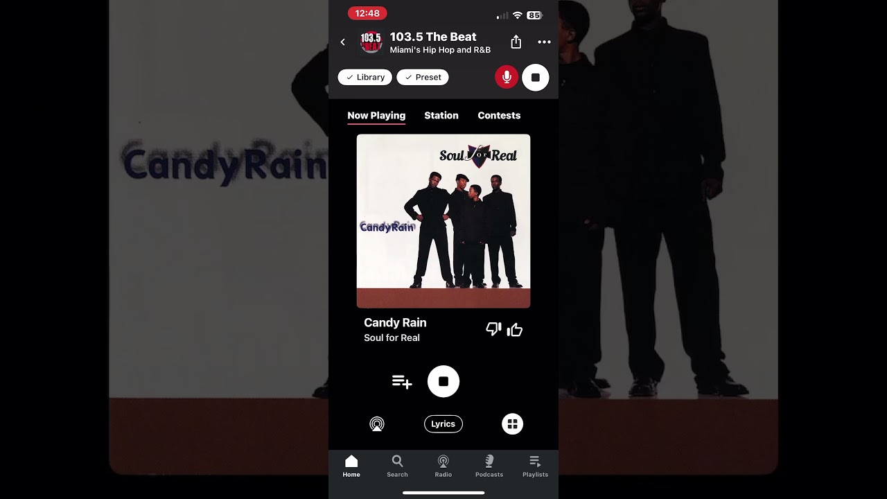 103.5 THE BEAT MIAMI GUESS WHO BACK