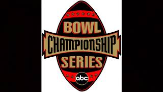 ABC BCS National Championship Intro Theme - Attempted Reconstruction