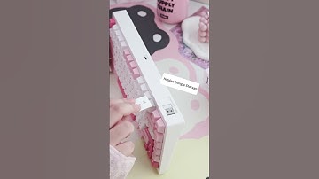 😍 The feel and sound of the MCHOSE GX75 keyboard are just perfect for my office! #mchose #keyboard