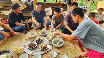 Thăm nhà anh Câm có Gái Xinh ế Chồng đi làm ở Lạng Sơn làm món Cá sông măng chua. Nguyễn Tất Thắng