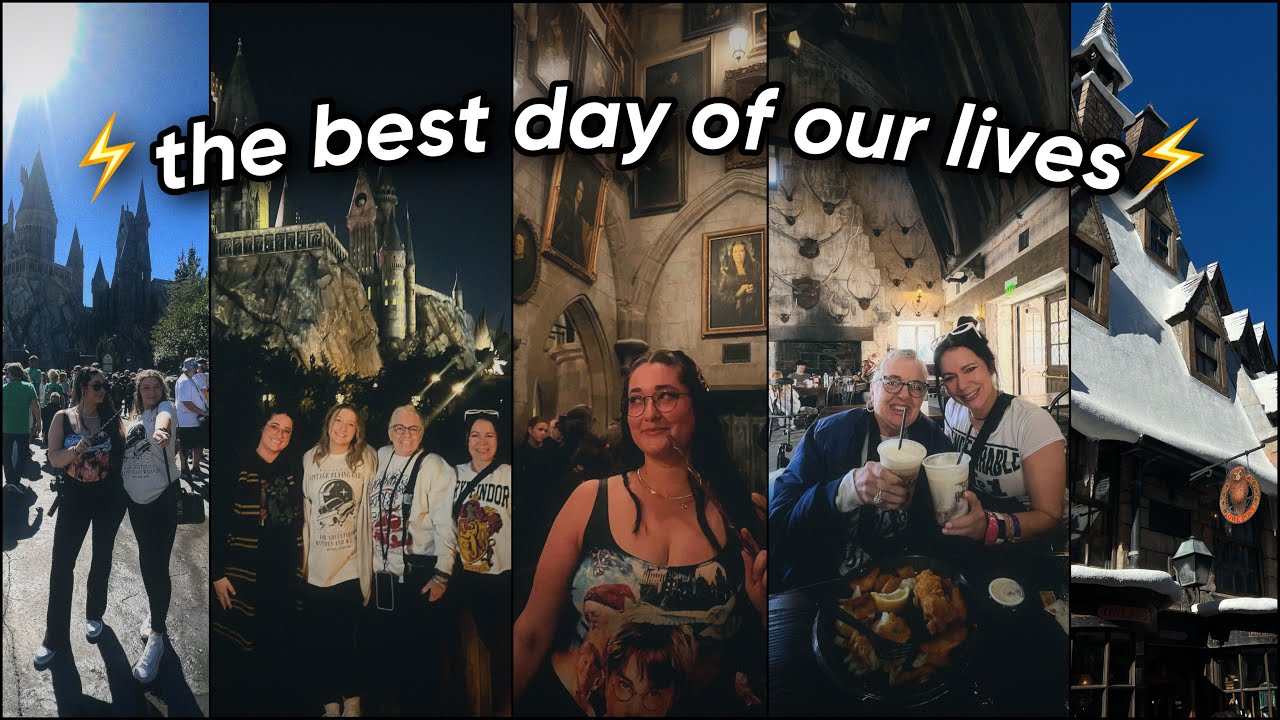 my first time at The Wizarding World of HARRY POTTER!!!!!!!